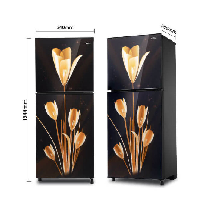 Aqua Kulkas Two Doors 169 Liter - AQR-251LK | AQR-D251